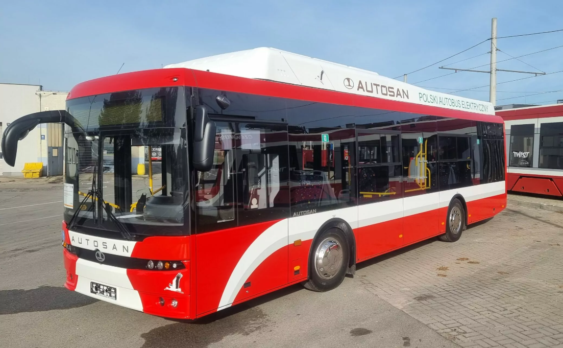 Medha Autosan Battery Electric Bus 10m