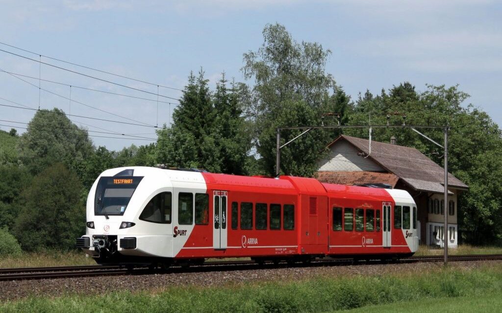 Stadler DEMU With Medha Converter