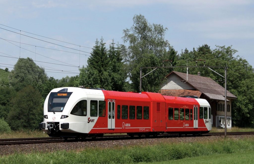 Stadler DEMU With Medha Converter