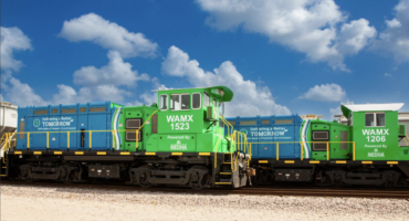 Watco’s Diesel locomotive converted to Battery Electric by Medha