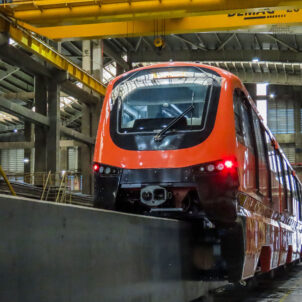 Medha Monorail train