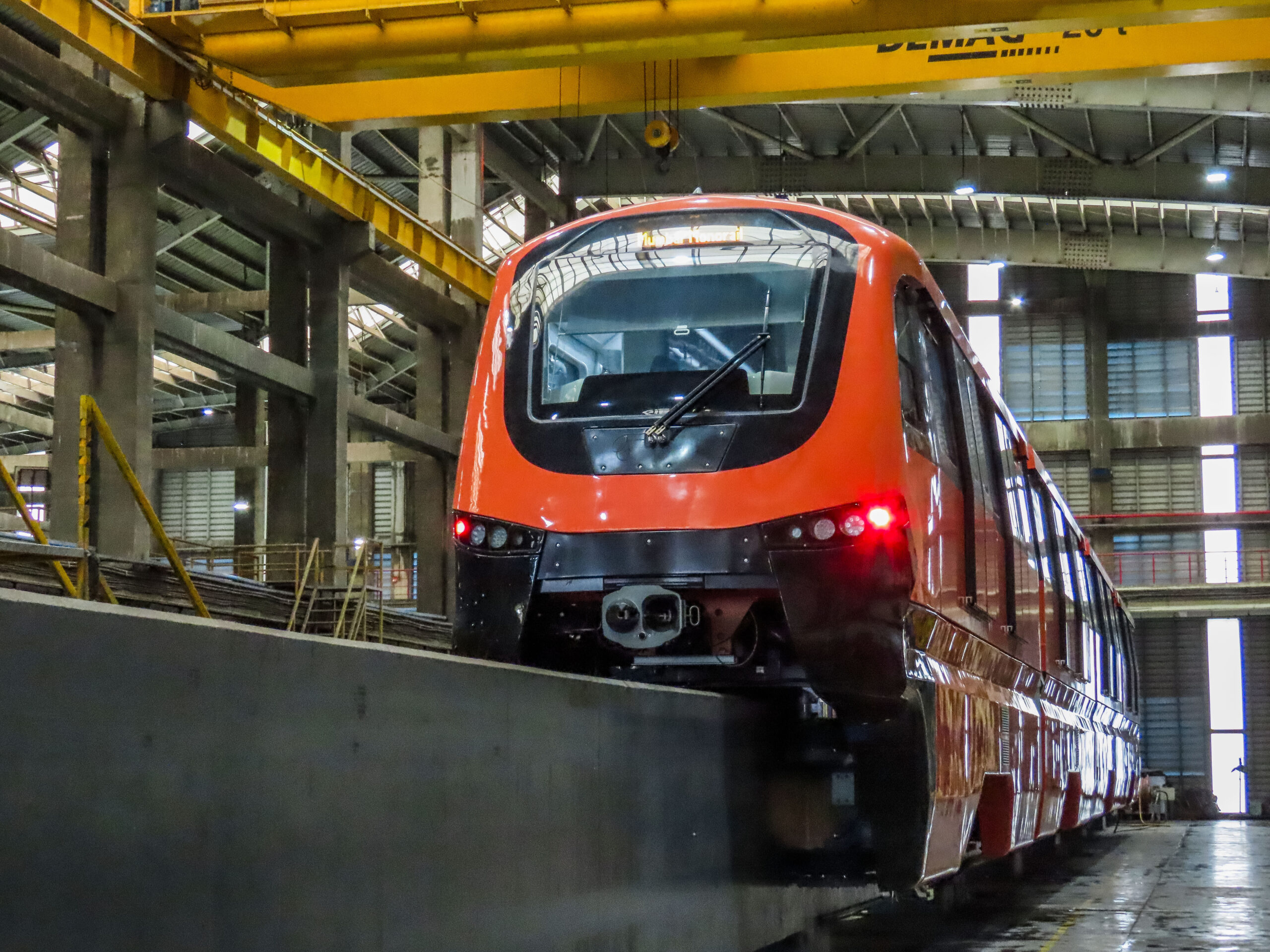 Medha Monorail train