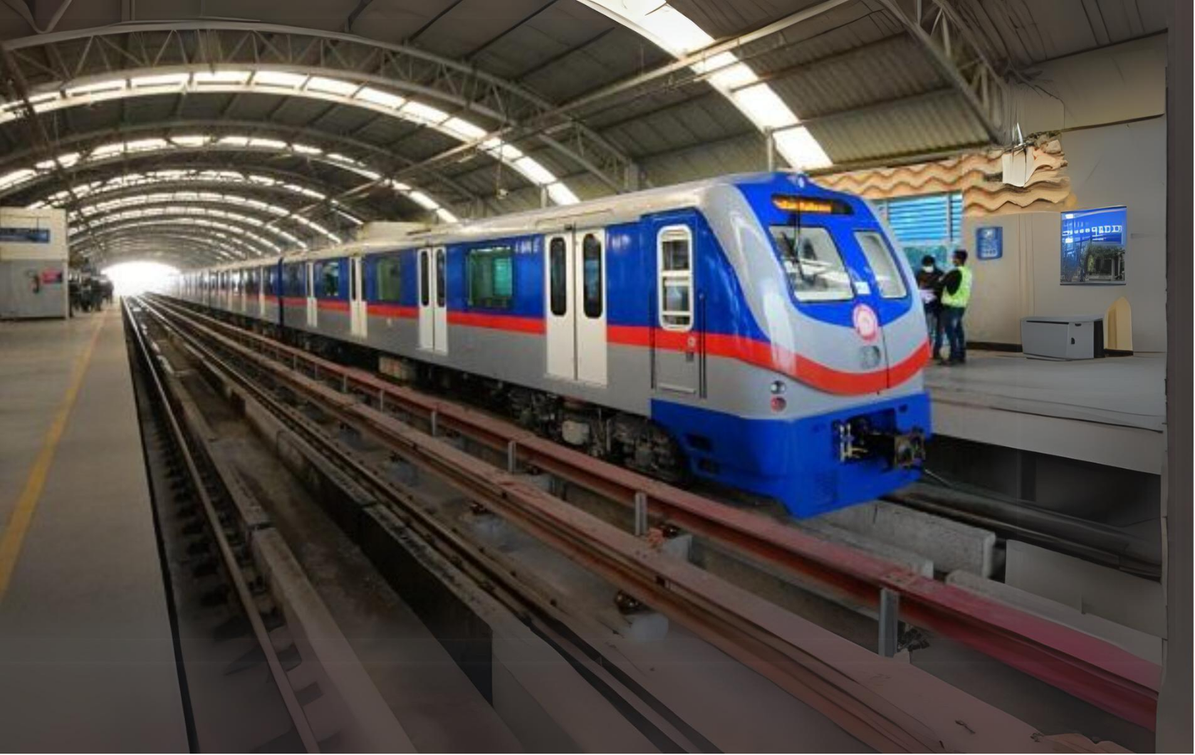 Medha Kolkata Metro Train