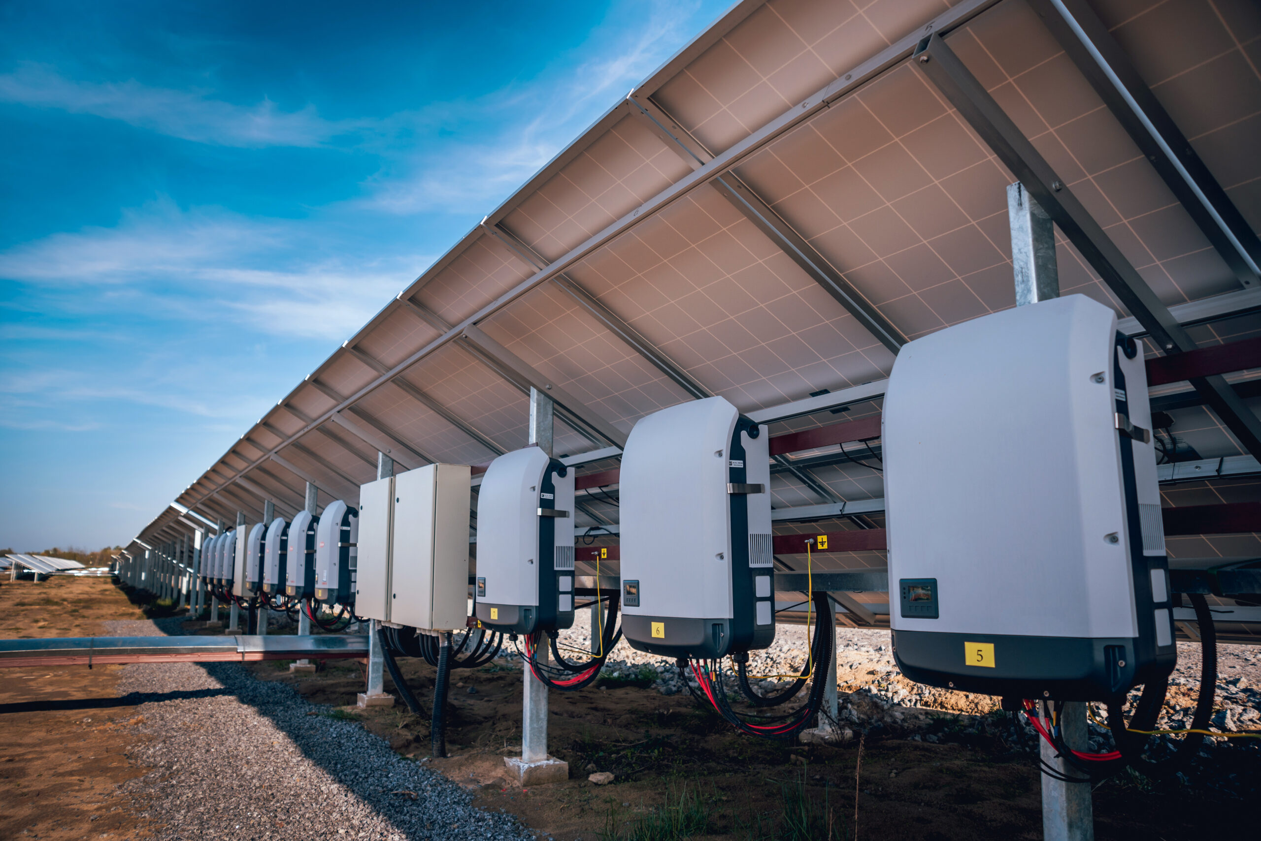 Medha String Inverters for Solar farm